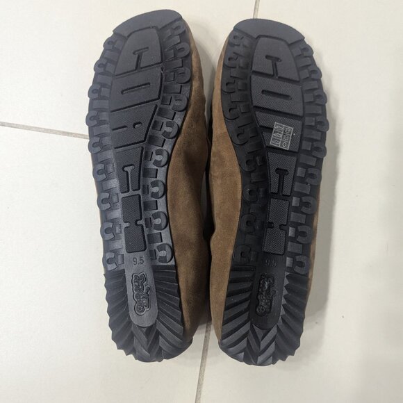 NWOT Coach Ronnie Loafer in “Coconut” Brown Suede Size 9 - Picture 4 of 5